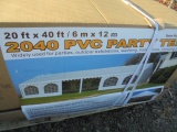 20X40 PVC Party Tent