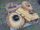 Pallet Of New Case Dozer Sprockets, Front Idlers & Misc Parts