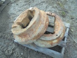 Pair of Ford 8700/ 9700 Wheel Weights