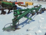 John Deere 4x Hydraulic Reset Plow, Spring Coulters, Hydraulic Side Hill