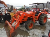 Kubota MX5000 4wd w/ LB702 Loader, R4 Tires, 1583 Hours, Over $2,500 Recent