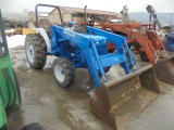 New Holland 2120 4wd w/ Loader, Gear Drive, Ag Tires, 2548 Hours, R&D