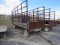 metal hay wagon 18ft