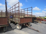 metal hay wagon 18ft