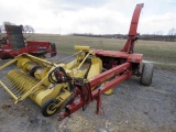 NH 790 chopper with hay head and corn head