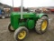John Deere D, Hand Start, Spoke Front Wheels, Nice Older Restored Tractor,