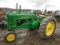 John Deere A, Like New Firestone 14.9-38 Tires, Runs Perfect, From Local Co