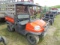 Kubota RTV900 Utility Vehicle, Diesel, Power Steering, Hydraulic Dump, Roof