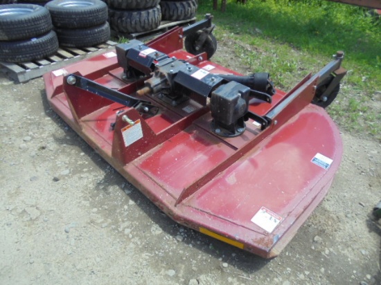Howse 8' Rotary Mower, Unused, 3pt, Missing Couplers Between Gearbox, AS-IS