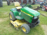 John Deere 455 Riding Mower, Diesel, Hydro, 60