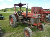 Massey Ferguson 180 Diesel, 15.5-38 Tires, Rops Canopy, 3040 Hours, R&D