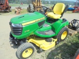John Deere X738 4wd Riding Mower, Only 28 Hours! Same Or Better Than New, K