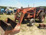 International 786 w/ 2450 Loader, 2 Buckets, Factory Open Station, Like New