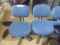 Blue Office Chairs  x23