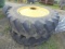 18.4-38 BF Goodrich Tires On 9 Bolt Duals