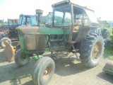 John Deere 4020 Diesel, Year-A-Round Cab, Dual Remotes, 7350 Hours, Hole In
