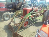 Allis Chalmers WC w/ Loader, Like New 12.4-28 Tires, Chains, Not Running, A
