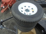 Prowler ST225/75R15 Trailer Tires & Rims (4)