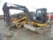 John Deere 50D Excavator w/ Cab Heat & AC, 2 Speed, Hydraulic Thumb, Good T