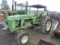 John Deere 2940, Rops Canopy, Good 18.4-34 Tires, Dual Remotes, High Hour T