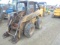 John Deere 260 Skid Steer, Fire Damaged, AS-IS