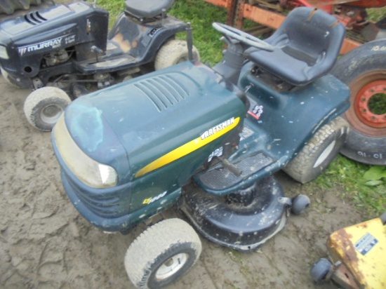 Craftsman LT1000 Riding Mower, Runs