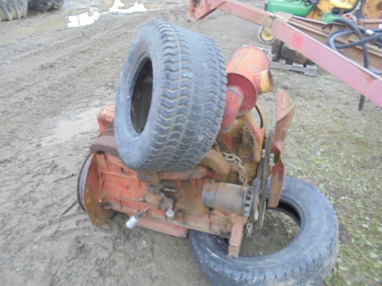 IH 706/806 Gas Engine, Ran Good When Removed From Tractor