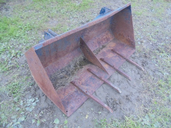 52" Pin On Manure Bucket