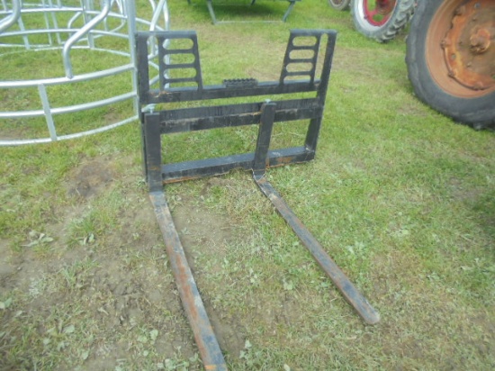 Walk Through Pallet Forks, SSL Quick Attach