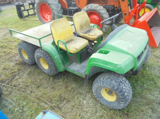 John Deere 6x4 Gator, 3278 Hours, Gas, R&D