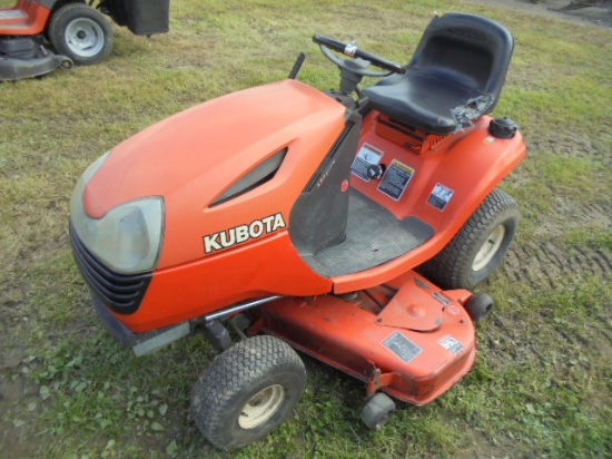 Kubota T1560 Riding Mower, Gas, 48" Deck, 1365 Hours, R&D