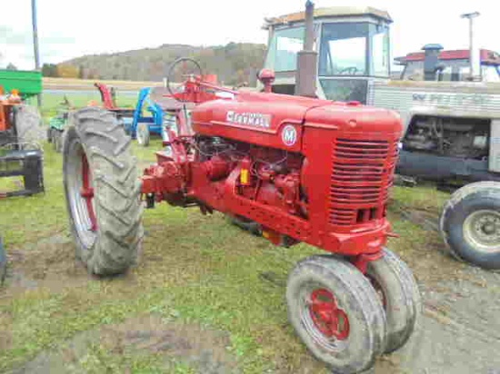 Farmall M, Gas, Narrow Front, Runs Good Drove In From 40 Miles Away, R&D