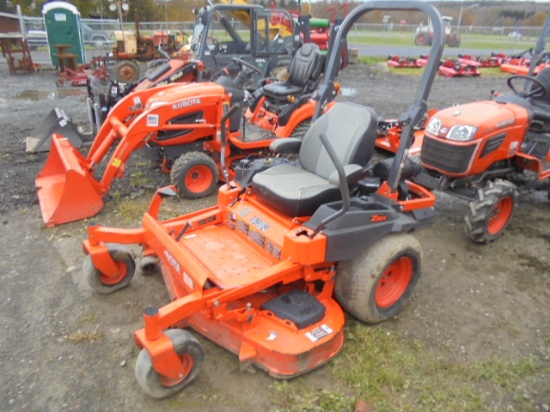 Kubota Z724 Zero Turn Mower, 54" Deck, ROPS, Kohler 23.5HP Engine, 845 Hour