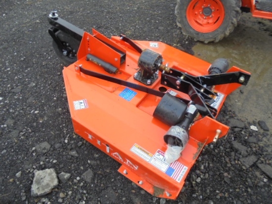 Titan 4' Rotary Mower, New, 5 Year Gearbox Warranty