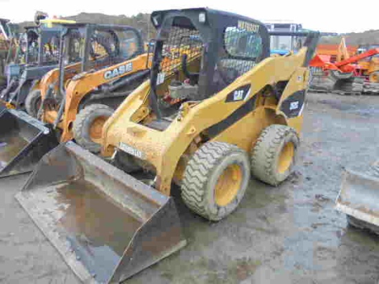 Cat 262C Skid Steer, OROPS, Aux Hydraulics, 2800 Hours, GP Bucket, Nice Mac