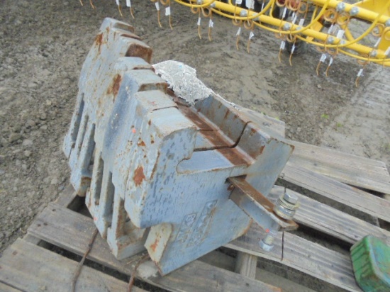 Kubota Suitcase Weights x7