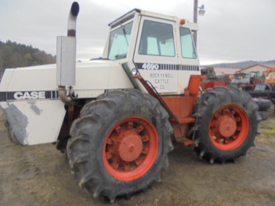 Case 4690 w/ 3pt, Pto, 4 Sets Of Remotes, Runs Awesome, Steering & Crawl El