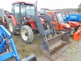 Zetor 4341 Tractor w/ Cab & Zetor 102 Loader, Remotes, 4wd, 5547 Hours, Run