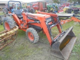 Kubota L4310 HST w/ Great Bend 280 Quick Attach Bucket, AG Tires, Hydro, 4w
