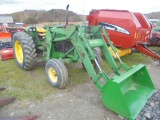 John Deere 2755 w/ 245 Loader, Dual Remotes, Starts & Runs Perfect, Nice Tr