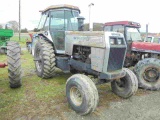 White 2-135, Cab w/ Heat & AC, Good 18.4-38 Tires, Triple Remotes, Over/Und