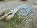 Pile Of Chainlink Panels & Poles