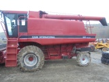 Case IH 1640 Combine, Nice Western Machine, 1990 Year w/ 2756 Hours, Cummin