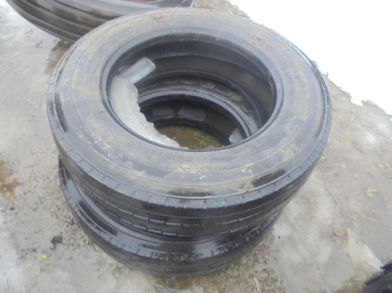 (2) 245-70-19.5 Truck Tires, Take Offs