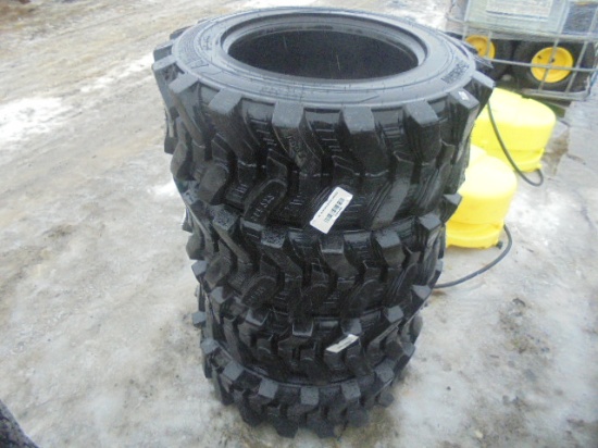 (4) Camso 10-16.5 SSL Tires