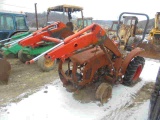 Kubota L3301 4wd w/ Loader, Hydro, Late Model Fire Damaged Tractor, AS-IS