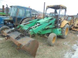 New Holland 555E Backhoe, 2wd, OROPS, This Machine Had A Cab Fire, The Engi