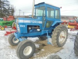 Ford 9600 Cab Tractor, Dual Power, Dual Remotes, Inside Wheel Weights, 18.4