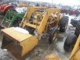 Ford 2000 Industrial w/ Loader, Rear Weight Box, Power Steering, High / Low