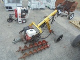 Compac Gas Powered Post Hole Digger